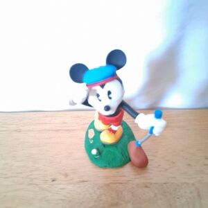 Mickey Mouse Golfing Christmas Ornament